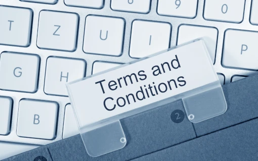 KeyBoard with T&Cs